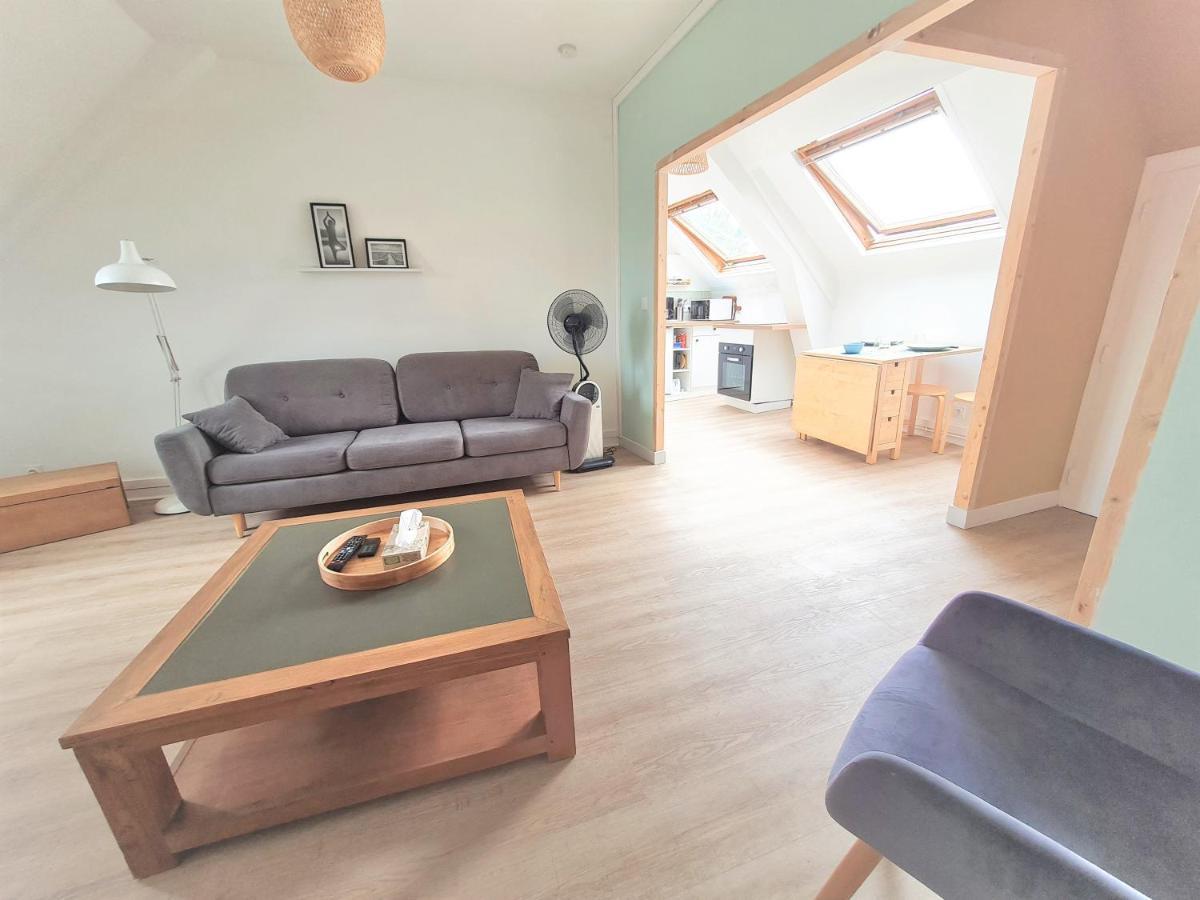 Joli Appartement Cosy Avec Jardin Lanvallay Екстериор снимка